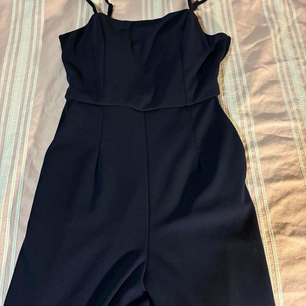 Navy Blue Jumpsuit